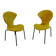 Paire de chaises de Geneviève Dangles & Christian Defrance 1950
