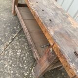 Antique carpentry workbench