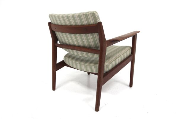 Fauteuil scandinave en teck, Karl-Erik Ekselius, JOC Vetlanda, Suède, 1960