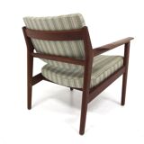 Scandinavian teak armchair, Karl-Erik Ekselius, JOC Vetlanda, Sweden, 1960