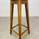 Tabouret de bar chêne bois massif