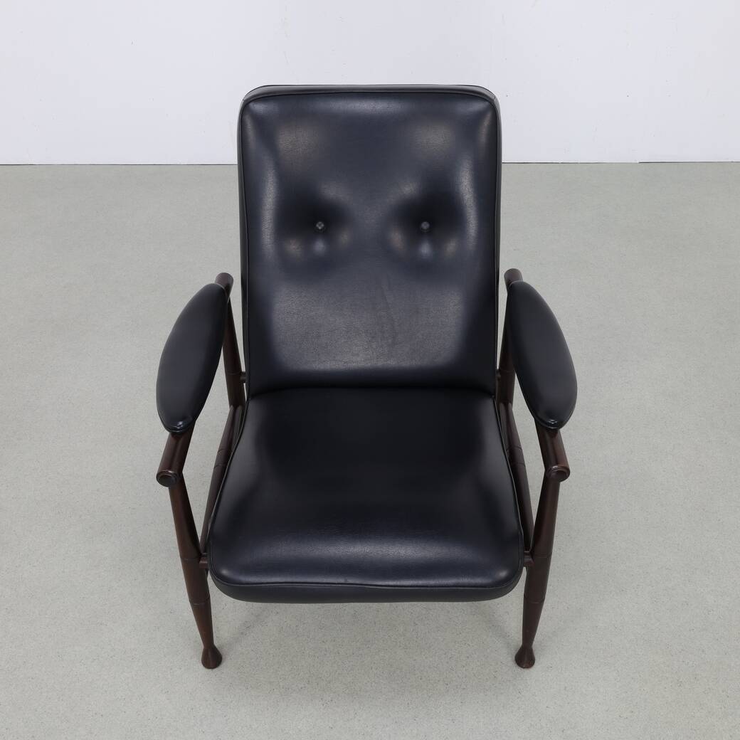 Fauteuil de salon moderne néerlandais du milieu du siècle par TopForm, années 1960