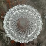 Boite en verre ciselé