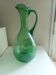 60's blown glass wine carafe