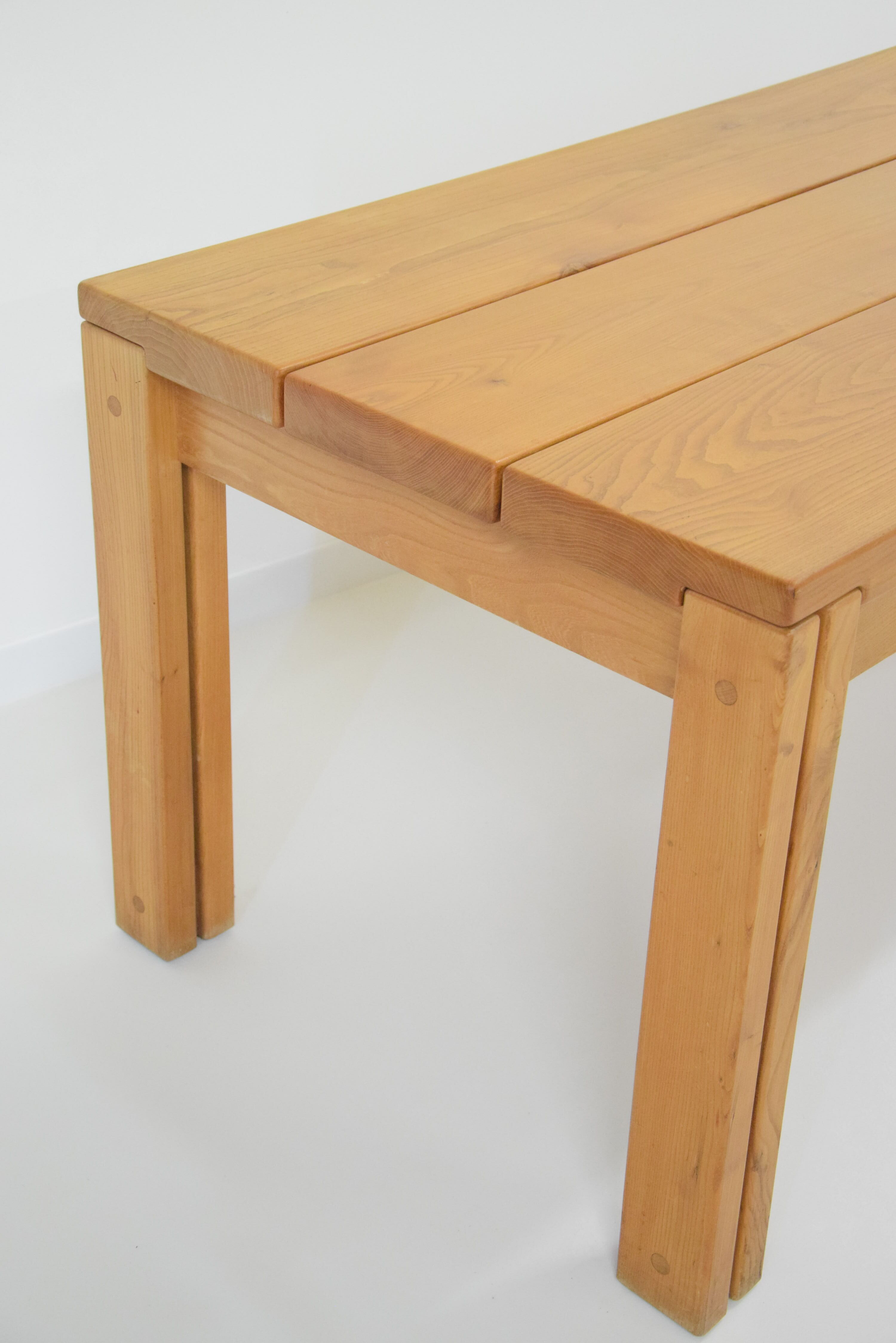 Dining - room table brand revival  vintage design solid elm