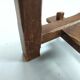 Old bench for oak farmhouse table