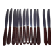12 knives 40s Bakelite