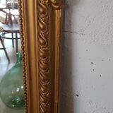 Former mirror gilded with pediment - 153 x 101 - Style Napoleon III