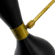 Pair wall light black diabolo