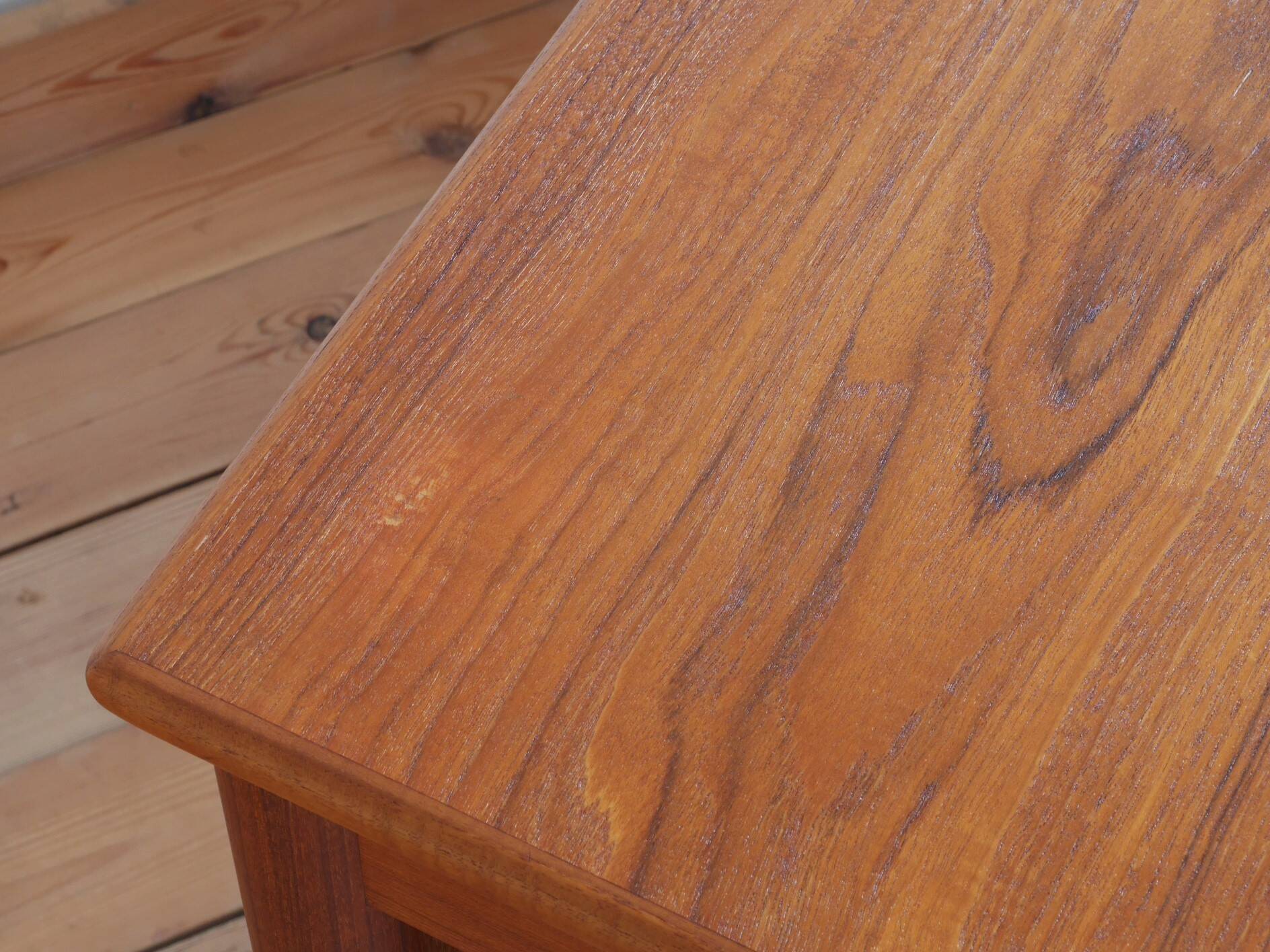 Danish Teak Desk by Børge Mogensen for Søborg Møbelfabrik, 1950s