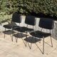 Set of 3 Pierre Paulin CM 196 chairs – Thonet – 1960s – vintage design