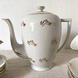 Service à thé ou café en porcelaine de Limoges