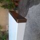 Console in White Lacquer with Cylindrical Plastic Legs by Tresoldi Salvati, 1980s