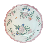 Assiette en faïence de Malicorne