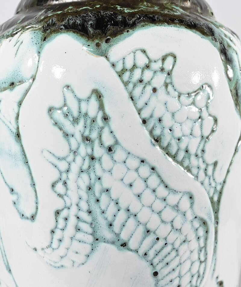 “Les Pélicans” vase, signed L. Alaurant – 1950