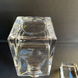 Whisky decanter in blown and cut crystal