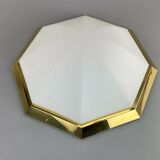70s Limburg Glashütte Plafoniere ceiling lamp glass space design lamp 70s