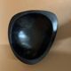 signed black wood fruit basket