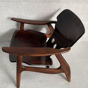 Pair of Diz armchairs, Sergio Rodrigues