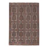 Vintage Turkish rug from Oushak, hand-woven 161x226 cm