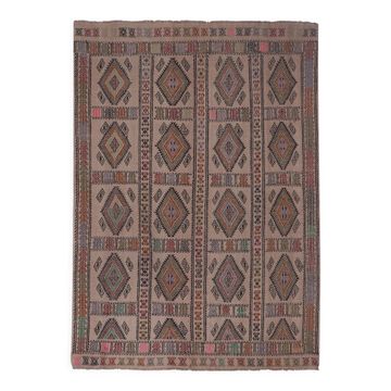 Tapis vintage turc de Oushak, tissé à la main 161x226 cm