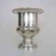 Champagne bucket shape Vintage Medici in silver metal. Year 60 70