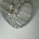 Pair of old vintage granite glass pendants