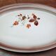 Saint Amand earthenware serving dish, eglantine model