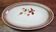 Plat de service en faïence de Saint Amand modèle églantine
