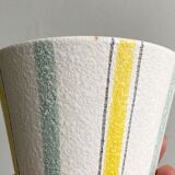 Mid century ceramic planter by Adco, vintage, 1950s flower pot