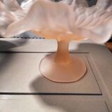 Powder pink and frosted compotier