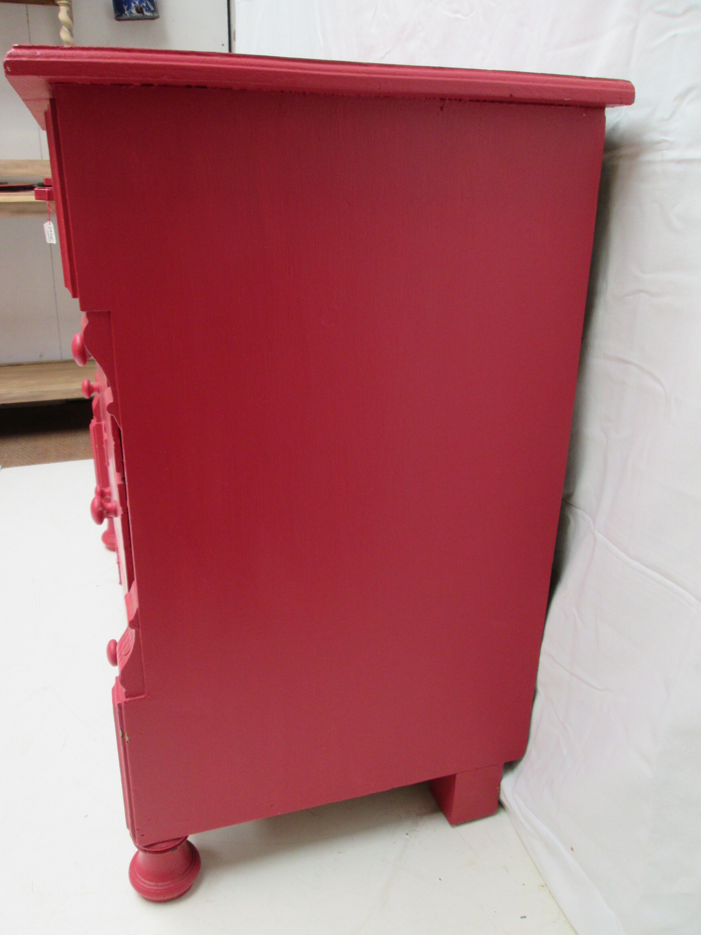 Danish pine chest of drawers redesigned