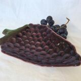 Ravier in the shape of a bunch of grapes pottery of St Clement