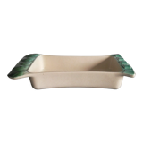 Earthenware terrine-shaped asparagus dish