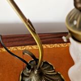 Art Deco style lamp glass paste