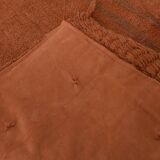 5x6 Terracotta Vintage Kilim Rug, 154x190Cm