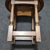 Vintage oak side table