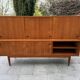Scandinavian teak sideboard from the 1960s.