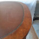 Louis XV style kidney desk with marquetry