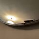 Round stainless steel mirror from the 60s