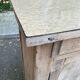 Renovated vintage Parisian buffet in solid wood from the 1940s.