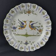 Earthenware plate from Martres Tolosane, 31.5 cm