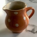 Vintage Polka Dot Pitcher