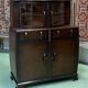 1930s English Art Deco oak buffet