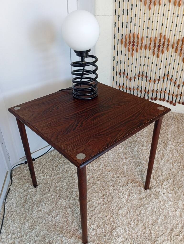 Table basse scandinave en palissandre Georg Petersens