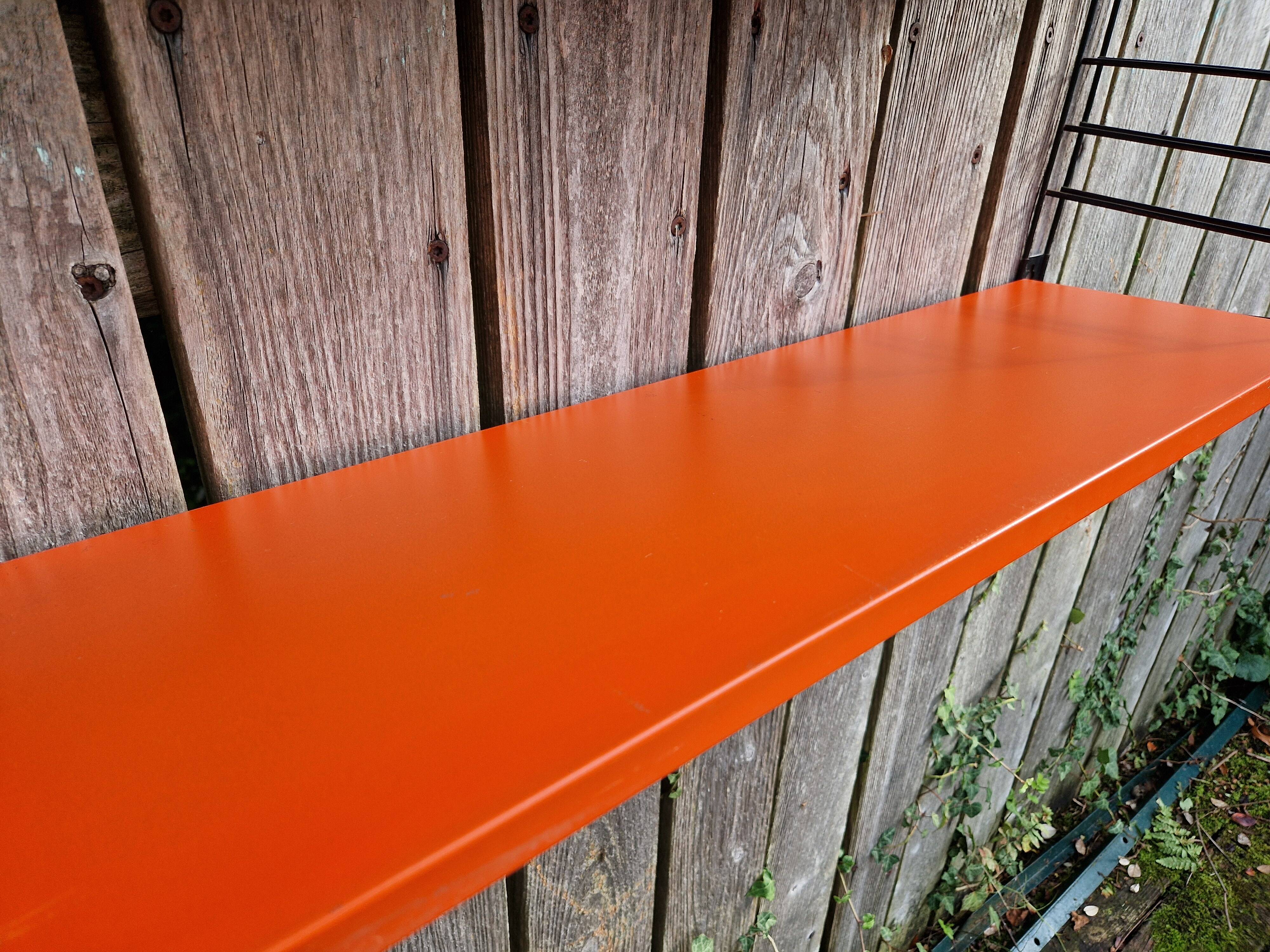 Tomado metal wall shelf, 1960s