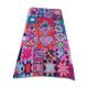 Ancient boucharouite carpet 208 x 108