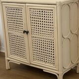 Buffet rotin et cannage