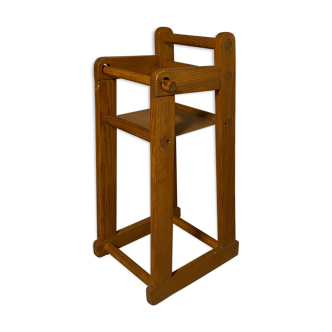 Brutalist child high chair for habitat
