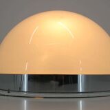 Big Bauhaus Chrome Flush Mount or Wall Light , 1940s, EIGHT items Available